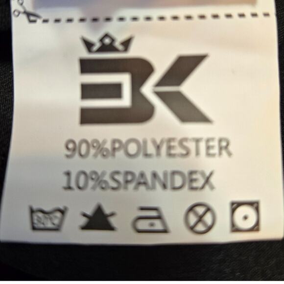 NWT'S -BROKIG 2-Pk Men's Sturdy Compression Tights Calf-Printed Black/White Sz M - Picture 8 of 10